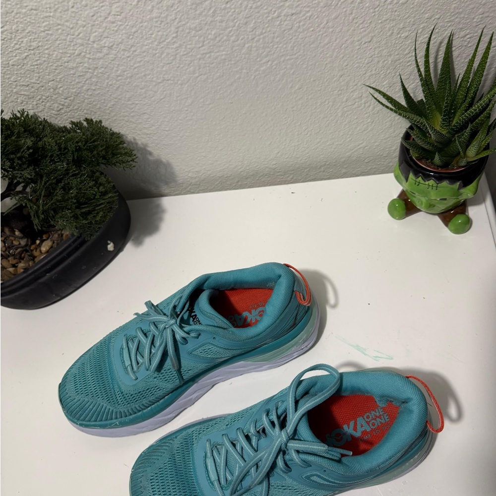 Hoka bondi 7 😍Teal Athletic Shoes - Picture 8 of 8